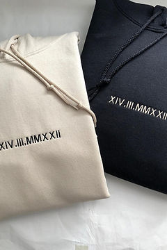 Couple Embroidery Hoodies(pair of 2) ✨