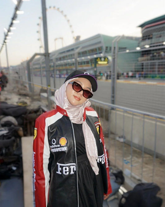 Ferrari F1 Leather Jacket Limited Stock🔥🏎